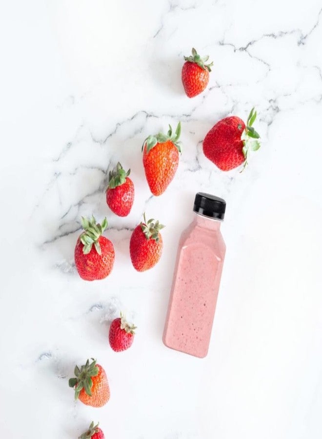 Blue Sky Clear Disposable Plastic Bottles with Lids - (1 Count) 8oz Multipurpose Serveware Containers for Parties, Events & Everyday Use - Image 2